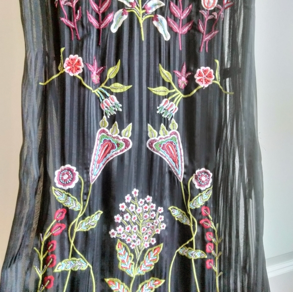 Beaded and Embroidered Not So Serious Dress from Anthropologie - Picture 4 of 16